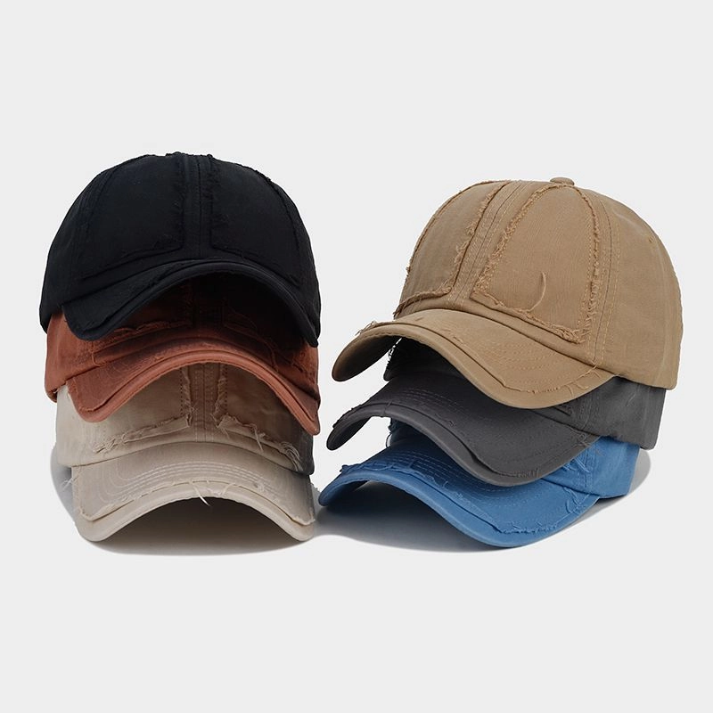 Wholesale Cotton Washed Edging Baseball Cap