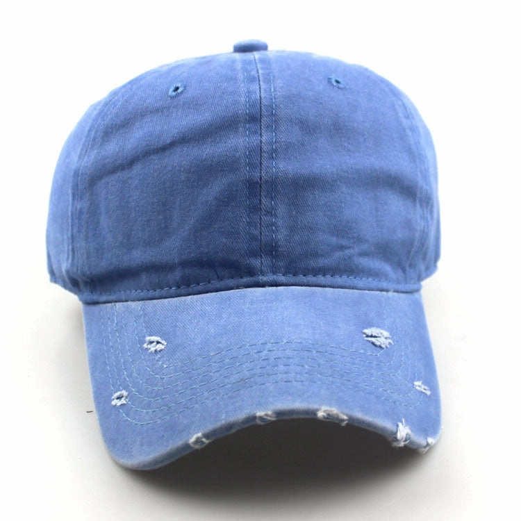 Wholesale Cotton Washed Hole Baseball Cap