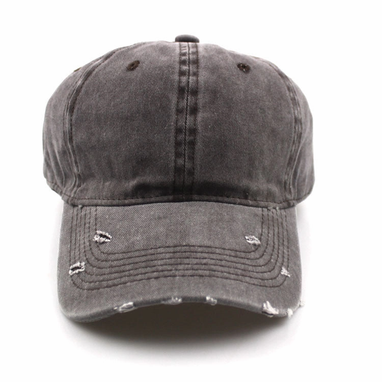 Wholesale Cotton Washed Hole Baseball Cap