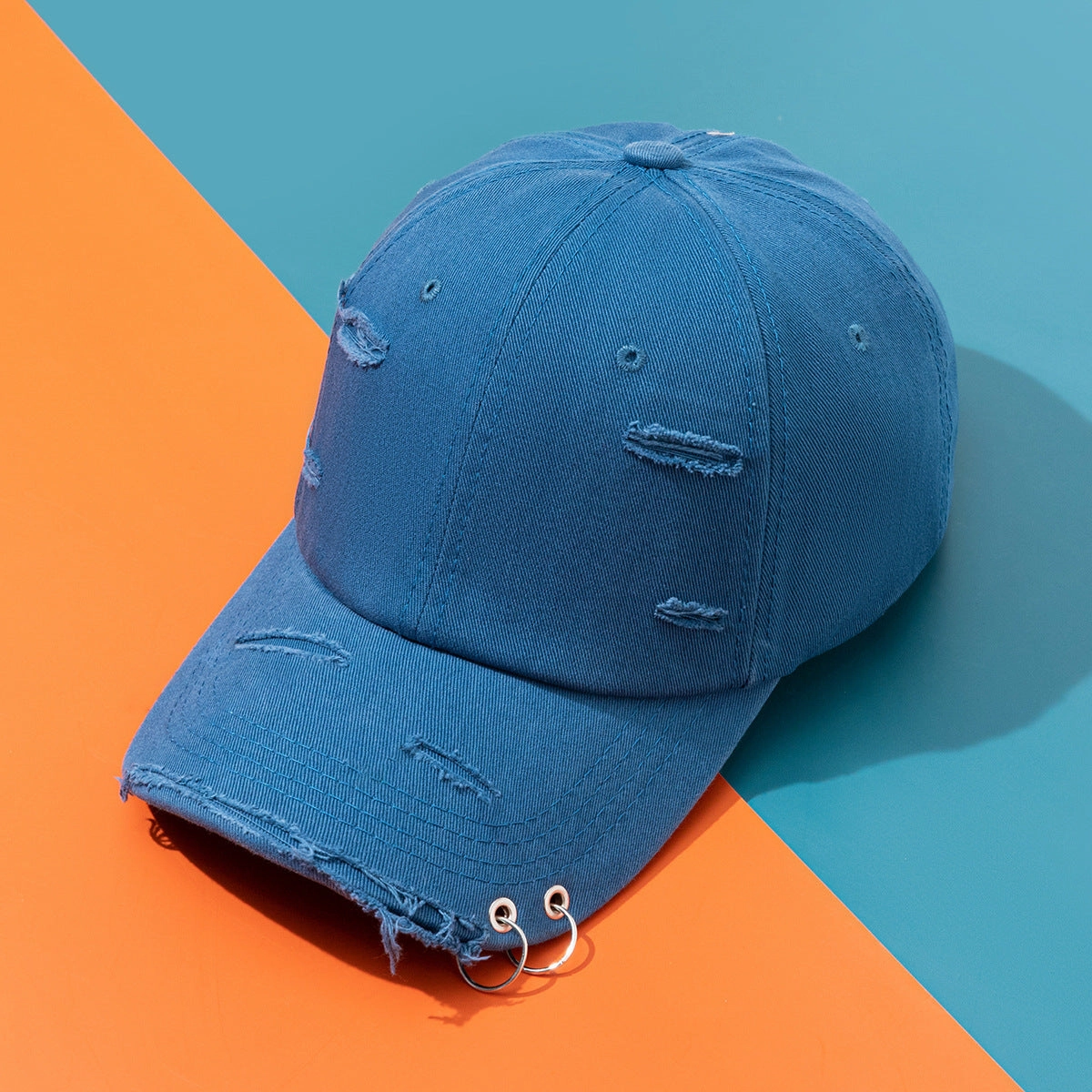 Wholesale Cotton Washed Perforated Baseball Caps