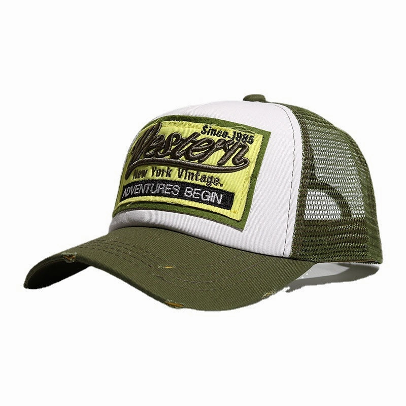 Wholesale Cotton Western Embroidery Baseball Cap