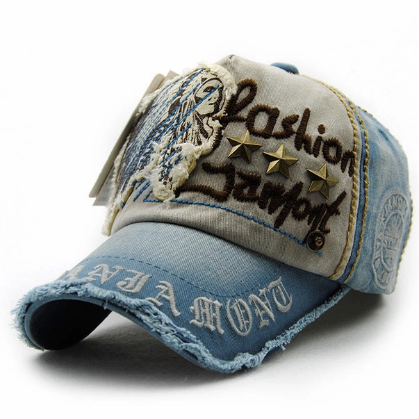 Wholesale Cotton Willow Nail Casual Letter Baseball Cap