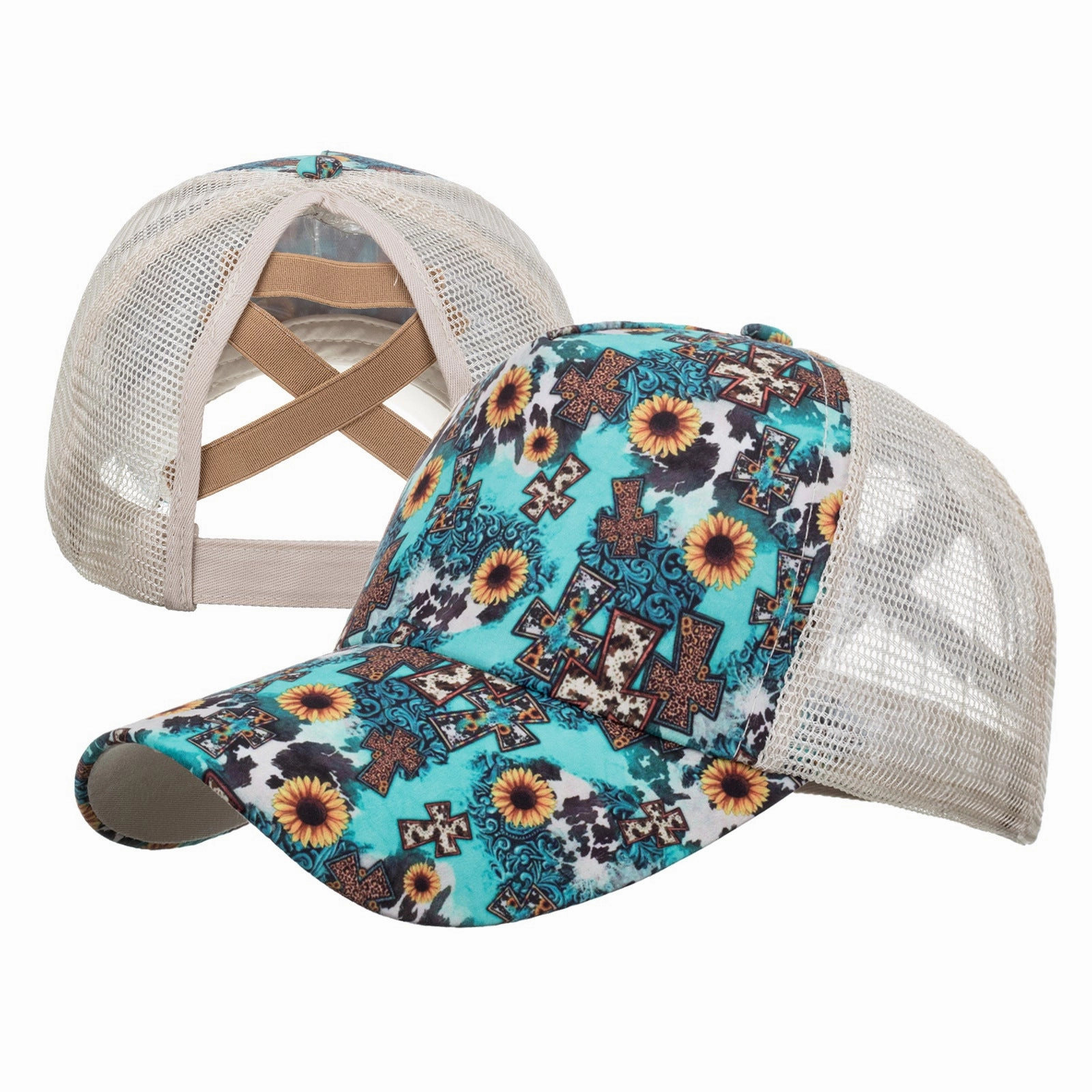 Wholesale Cross Bar Cross net cap baseball cap