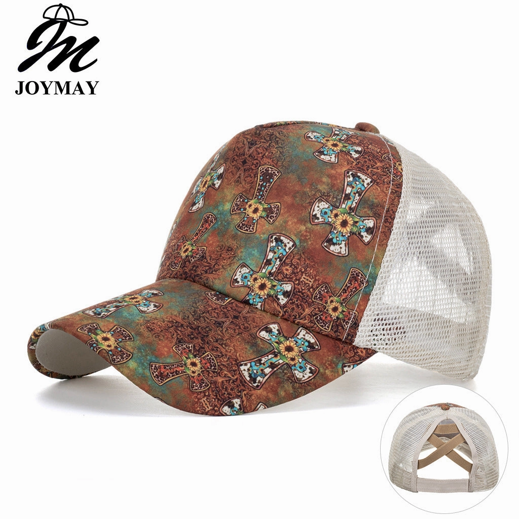 Wholesale  Cross Bar Cross net cap baseball cap