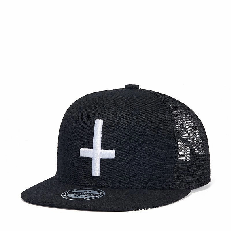 Wholesale Cross Embroidery Polyester Baseball Cap