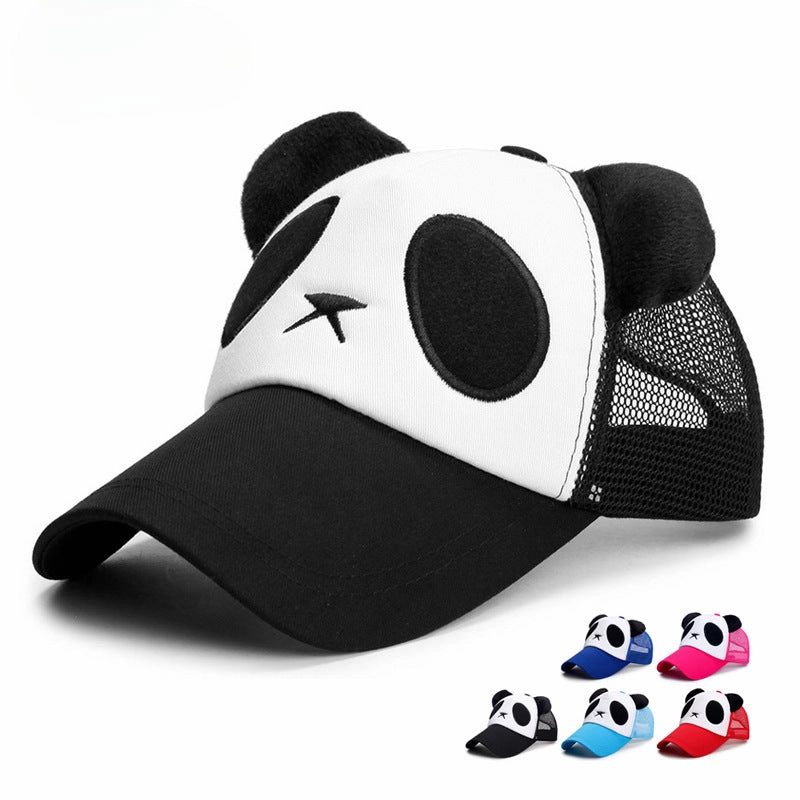 Wholesale Cute Panda Parent-child Cotton Baseball Cap