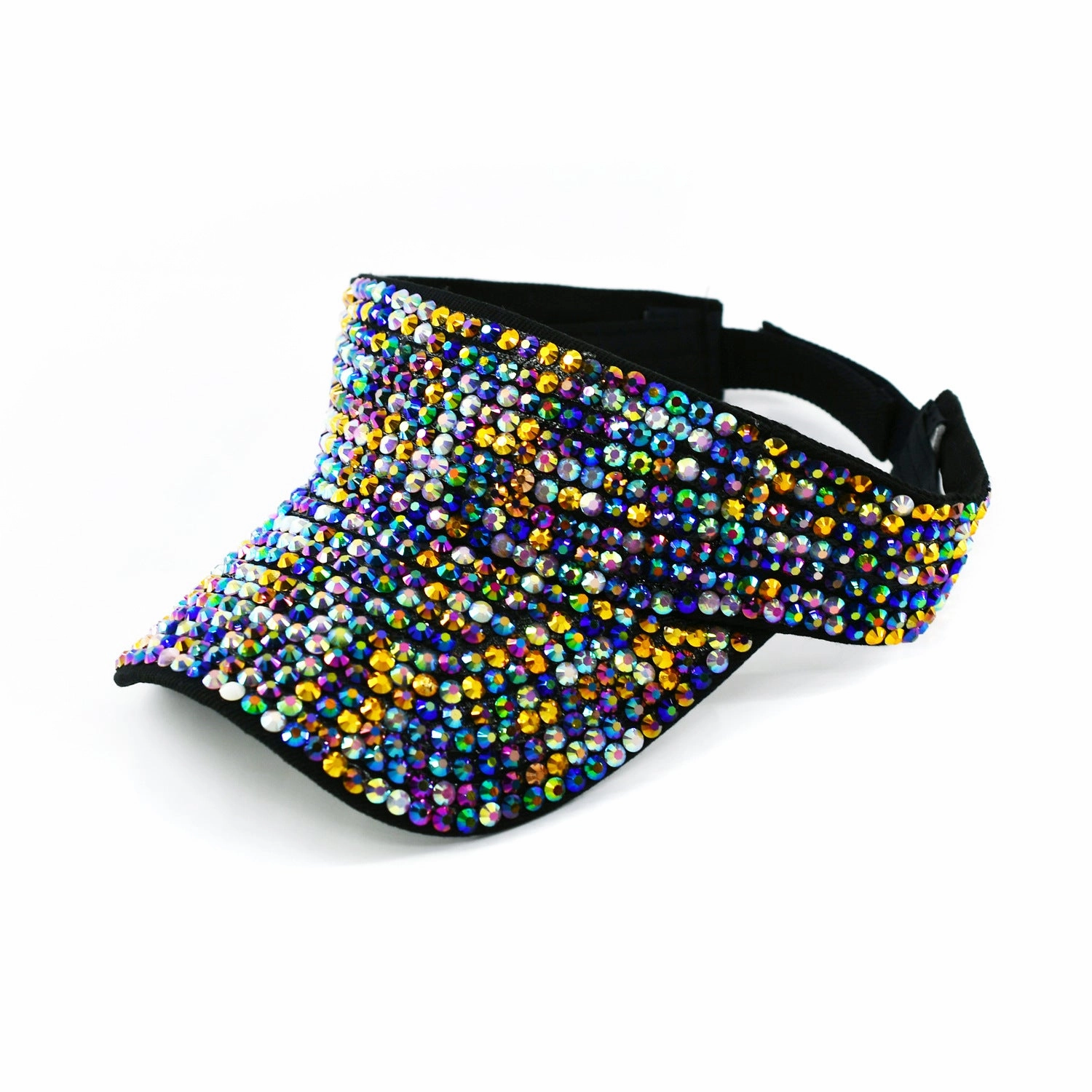 Wholesale Diamond Studded Acrylic Baseball Caps Without Tops