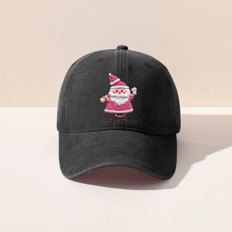 Wholesale Distressed Washed Cotton Distressed Printed Soft-capped Baseball Cap
