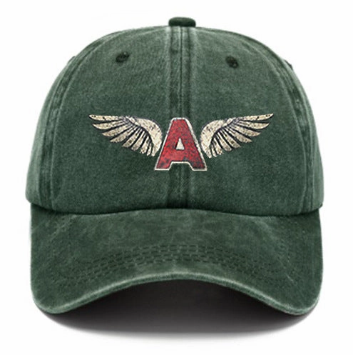 Wholesale Distressed Washed Cotton Distressed Printed Soft-capped Baseball Cap