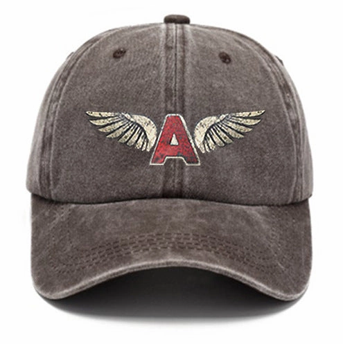 Wholesale Distressed Washed Cotton Distressed Printed Soft-capped Baseball Cap