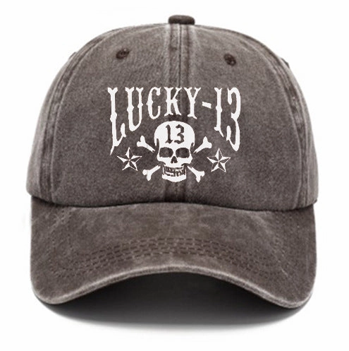 Wholesale Distressed Washed Cotton Printed Soft Top Baseball Cap