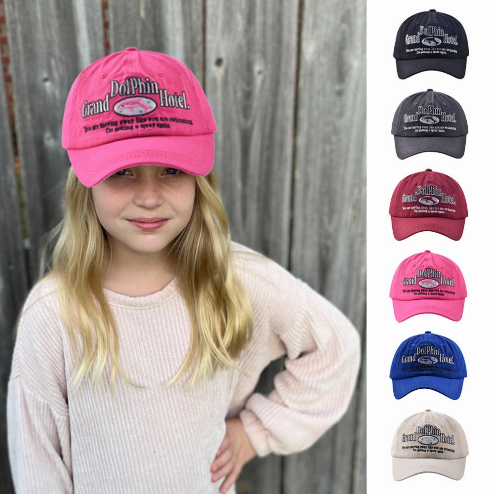 Wholesale Dolphin Letter Embroidery Baseball Cap