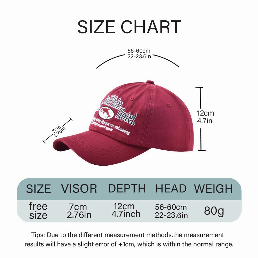 Wholesale Dolphin Letter Embroidery Baseball Cap