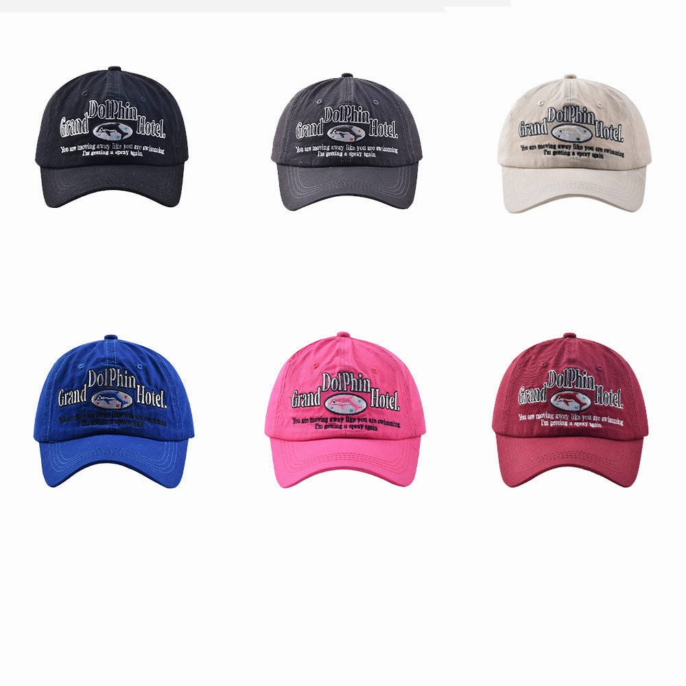 Wholesale Dolphin Letter Embroidery Baseball Cap