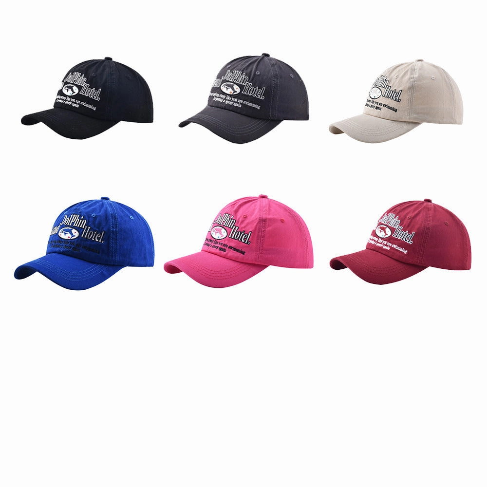 Wholesale Dolphin Letter Embroidery Baseball Cap