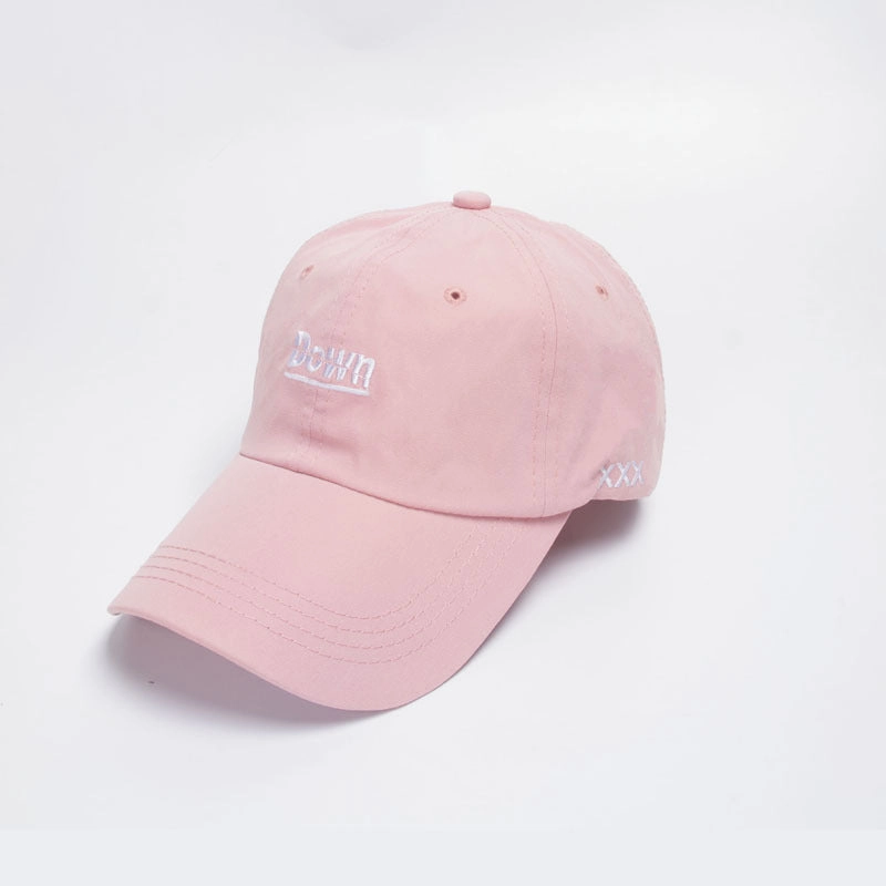 Wholesale Embroidered Alphabet Cotton Baseball Caps