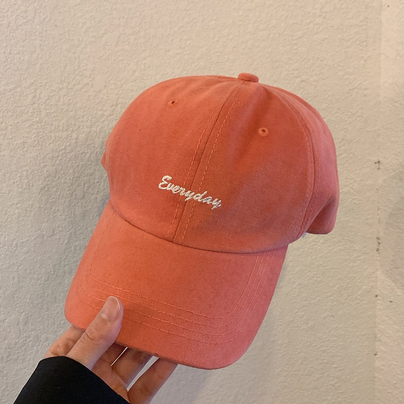 Wholesale Embroidered Letters Cotton Baseball Caps