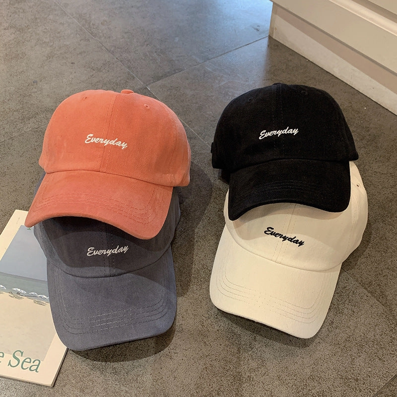 Wholesale Embroidered Letters Cotton Baseball Caps
