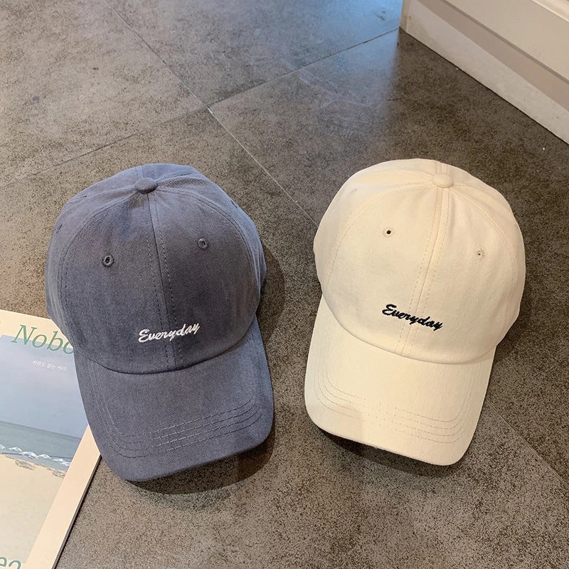 Wholesale Embroidered Letters Cotton Baseball Caps