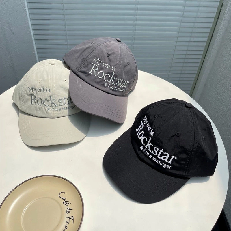 Wholesale Embroidered Letters Nylon Cap