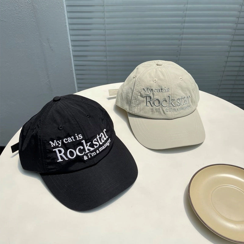 Wholesale Embroidered Letters Nylon Cap