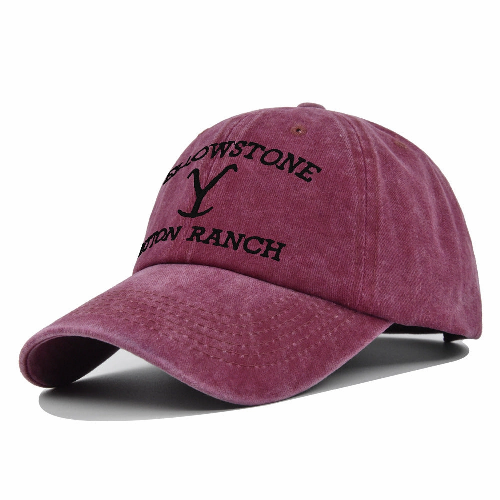 Wholesale Embroidery Distressed Cotton Hat