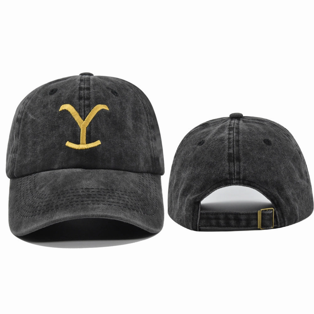 Wholesale Embroidery Distressed Cotton Hat