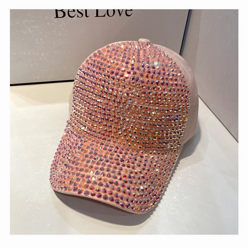 Wholesale Full Diamond Cotton Baseball Caps