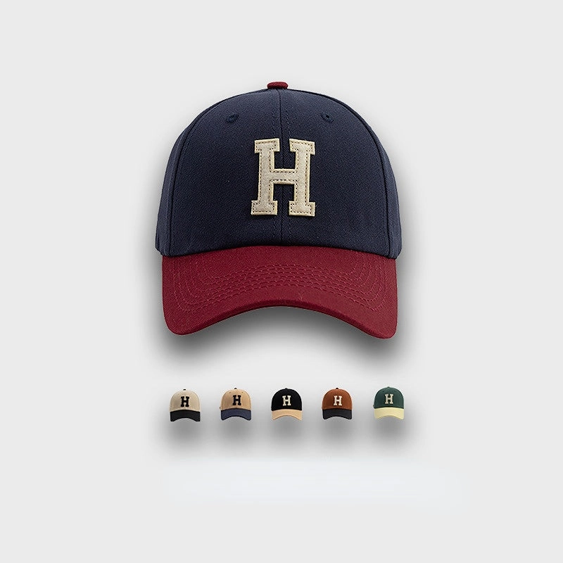 Wholesale H Alphabet Soft Top Cotton Hat