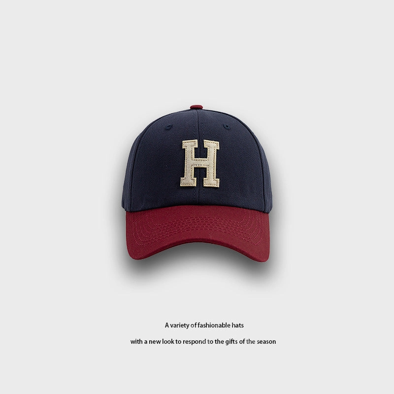 Wholesale H Alphabet Soft Top Cotton Hat