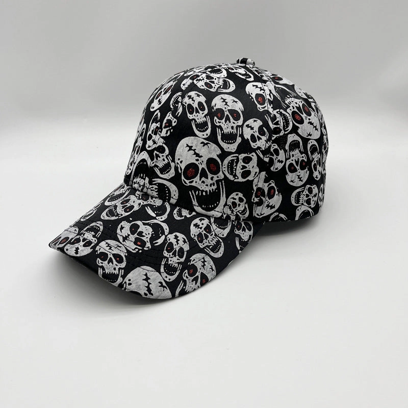 Wholesale Halloween Cotton Skull Baseball Cap