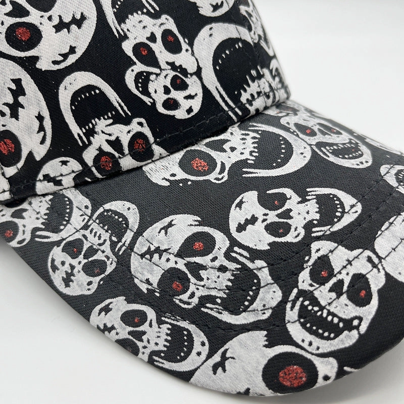 Wholesale Halloween Cotton Skull Baseball Cap