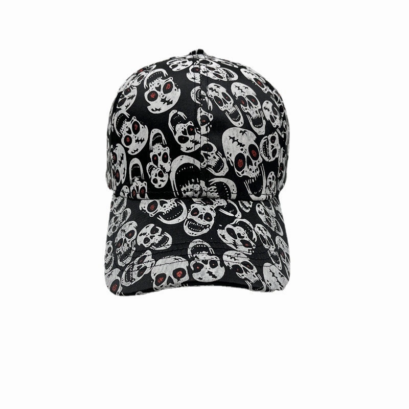 Wholesale Halloween Cotton Skull Baseball Cap