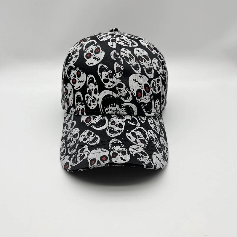 Wholesale Halloween Cotton Skull Baseball Cap