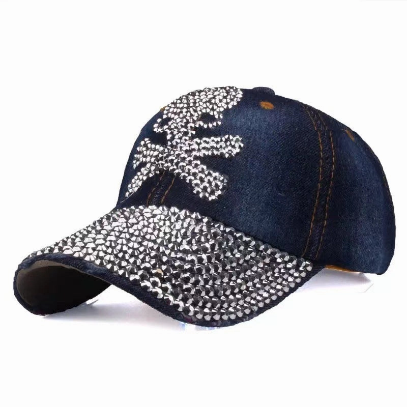 Wholesale Handmade Diamond Dome Baseball Caps
