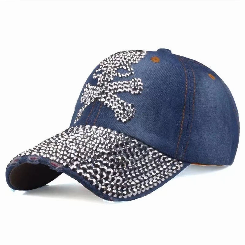 Wholesale Handmade Diamond Dome Baseball Caps