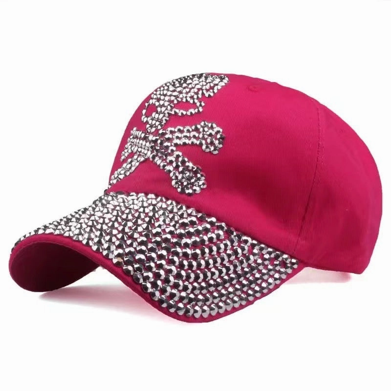 Wholesale Handmade Diamond Dome Baseball Caps
