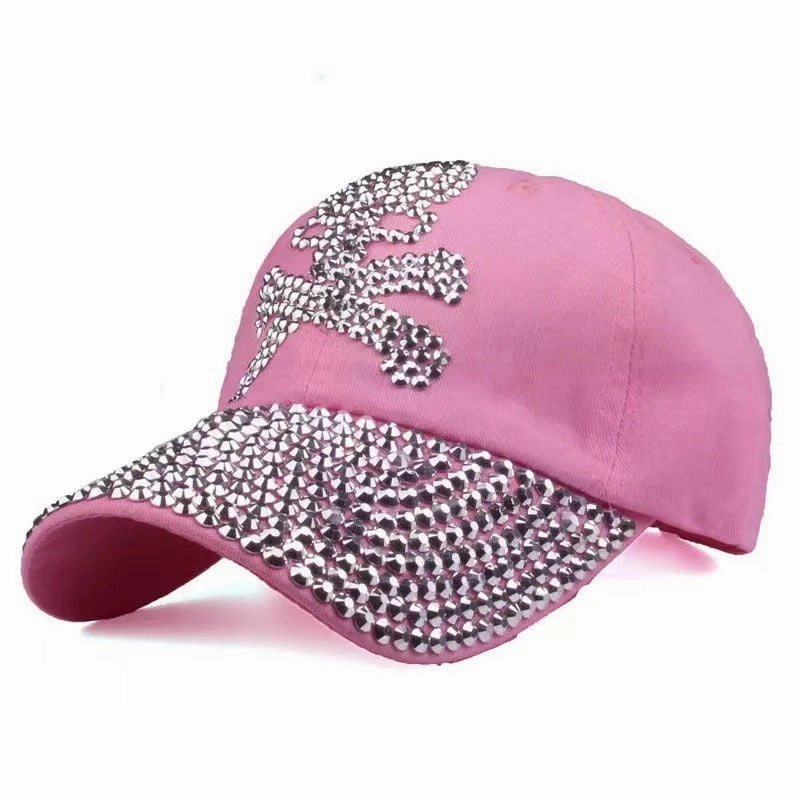 Wholesale Handmade Diamond Dome Baseball Caps