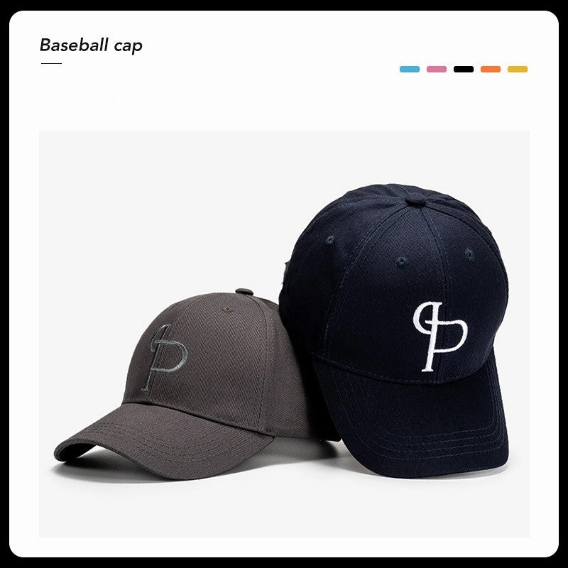 Wholesale Hard Top Letter Embroidered Cotton Caps