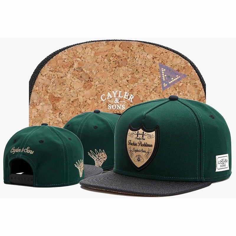 Wholesale Hip-hop Flat Edge Polyester Baseball Caps
