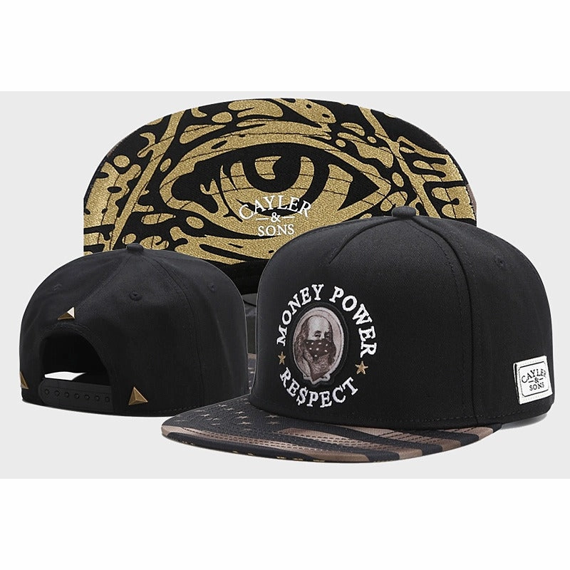 Wholesale Hip-hop Flat Edge Polyester Baseball Caps