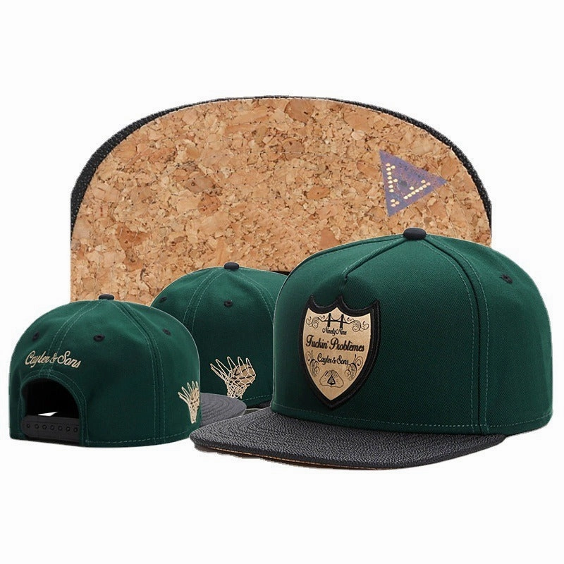 Wholesale Hip-hop Flat Edge Polyester Baseball Caps