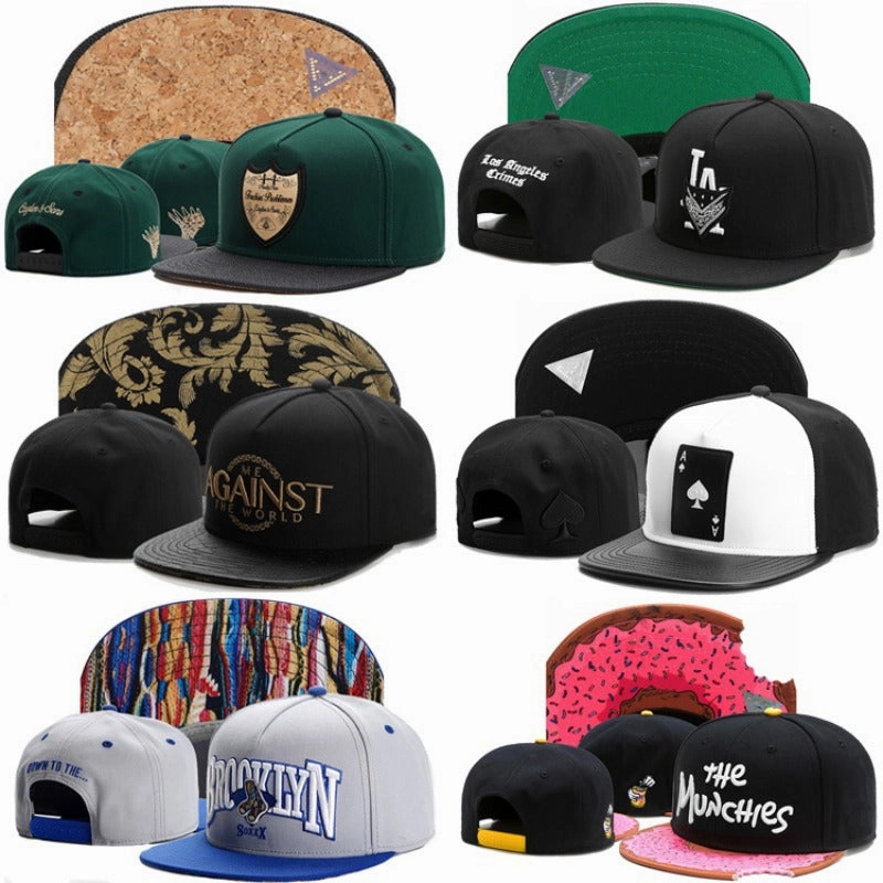 Wholesale Hip-hop Flat Edge Polyester Baseball Caps