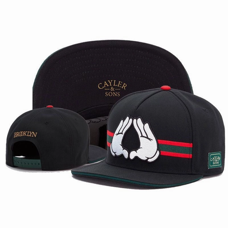 Wholesale Hip-hop Flat Edge Polyester Baseball Caps