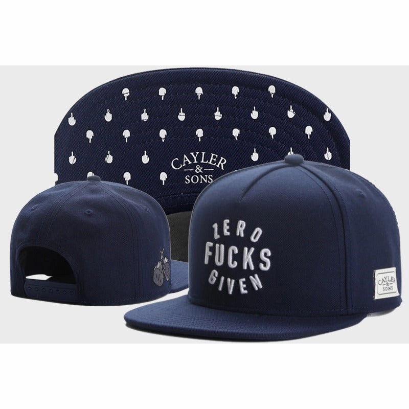 Wholesale Hip-hop Flat Edge Polyester Baseball Caps
