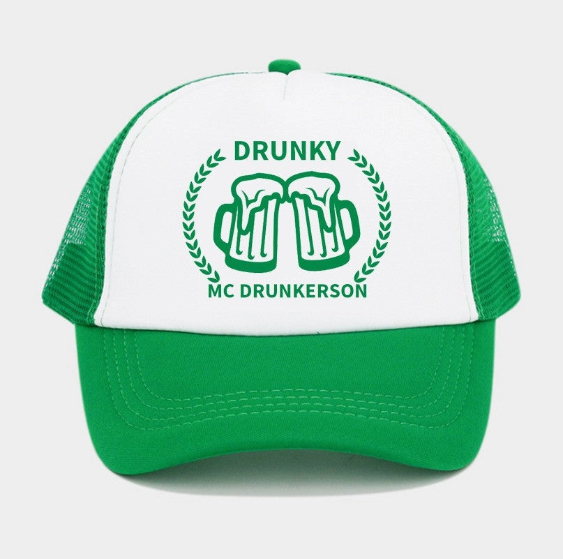 Wholesale Irish Festival Clover Baseball Caps