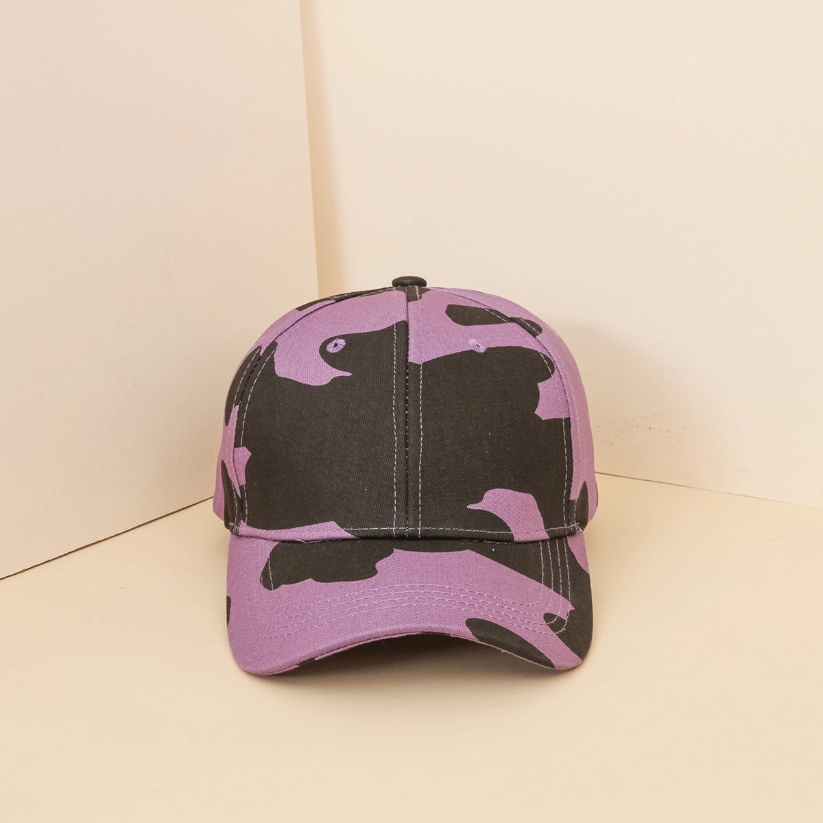 Wholesale Kids Cotton Cow Tie Dye Baseball Cap