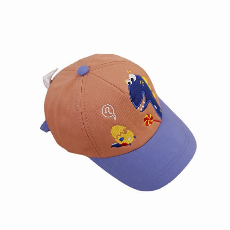 Wholesale Kids Cotton Dinosaur Baseball Hat