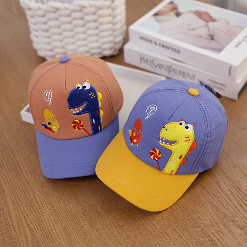 Wholesale Kids Cotton Dinosaur Baseball Hat
