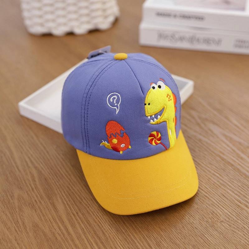 Wholesale Kids Cotton Dinosaur Baseball Hat
